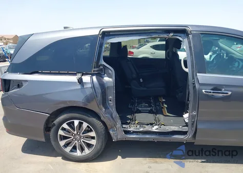 2023 Honda Odyssey Ex-L z USA, uszkodzony, nr VIN 5FNRL6H6XPB058364